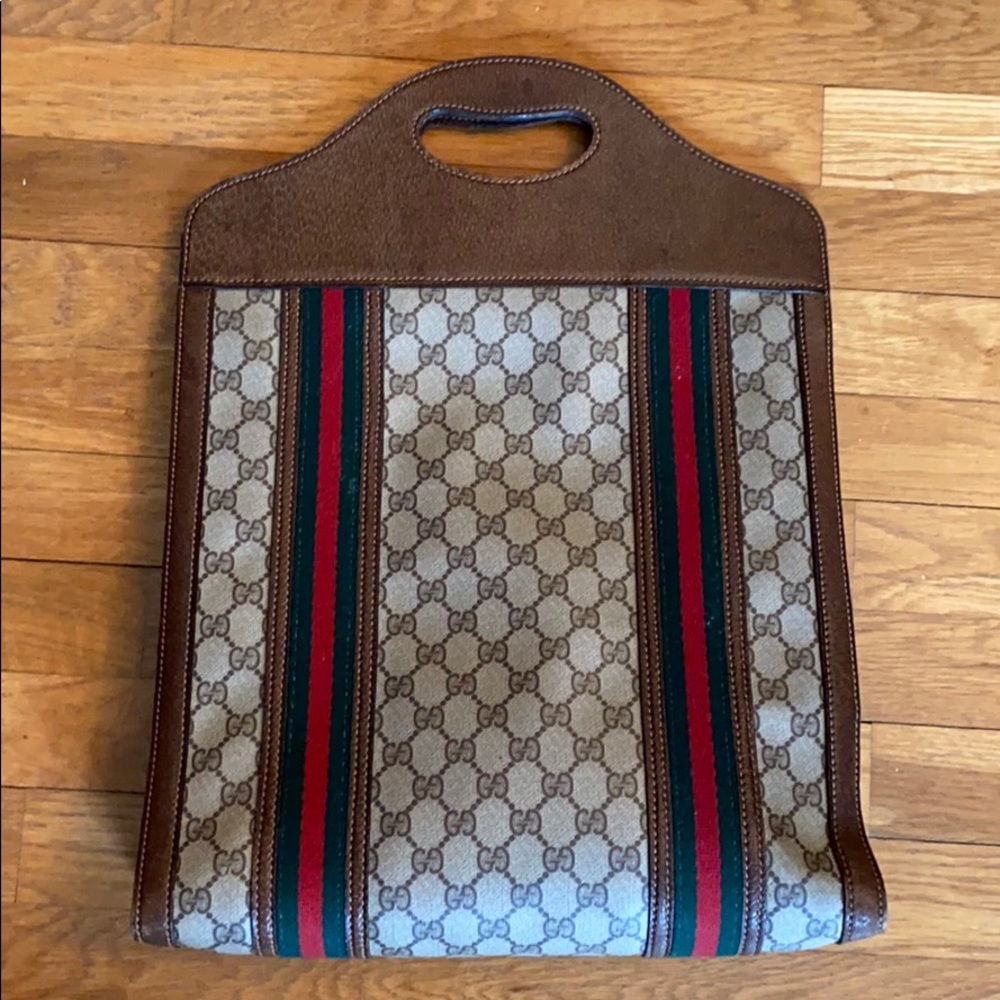 Authentic Vintage Gucci Shopper tote